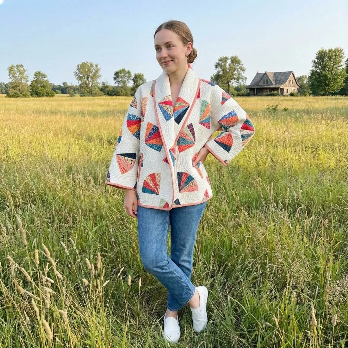 Blossom Quilt Coat view 3